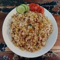 Cooksnap dari Ria Mamanya Tata untuk resep 26. Nasi goreng kornet sapi (corned beef)