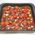 El cooksnap de Silvia cuando hizo Pizza de verduras (masa de brócoli).