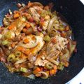 El cooksnap de Luigina Busolo cuando hizo Pollo a la cazadora.