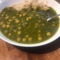 jesseclark's cooksnap of when they made Spinach Channa Curry (Chickpea Curry).