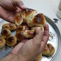 El cooksnap de Carol Vargas cuando hizo Medialunas.