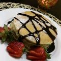 صورة من براءة هلال ، شاركها بعد تجربة وصفة بان كيك 😋