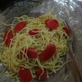 Cooksnap dari Irvan Herruwibowo untuk resep Spaghetti Aglio e Olio (ala rieska)