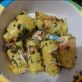 Nidhi Punjabi's cooksnap of when they made Khandvi.