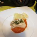 El cooksnap de Anabel López Rodríguez cuando hizo Merluza 🐟 a la vizcaína 🍛 en Mambo Cecotec.