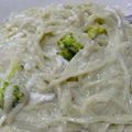 Cooksnap dari Wida Widya untuk resep Spaghety Carbonara with Meat and Veggie (MPASI 1y+)