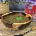 Cooksnap Fafa semasa beliau membuat Bubur Kacang Hijau.