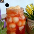 Cooksnap dari Atik nayy untuk resep Es Timun Suri Susu Selasih Cocopandan