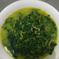 Cooksnap dari thwie wiedyani untuk resep Sayur Santan Daun singkong Teri Medan Telor