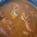El cooksnap de Juan T. cuando hizo Arroz caldoso con bogavante.