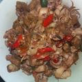 Cooksnap dari Rika Damayanti untuk resep Tumis Cumi Asin tempe