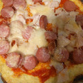 El cooksnap de Maria cuando hizo Pizza de coliflor.
