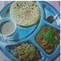 प्रज्ञान परमिता सिंह का कुकस्नैप जब उन्होंने सत्तू पराठा (Sattu paratha recipe in hindi) बनाया था।