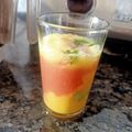 Ashika Somani का कुकस्नैप जब उन्होंने सनराइज मॉकटेल (sunrise mocktail recipe in Hindi) बनाया था।