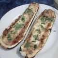 El cooksnap de Tam Borgeaud cuando hizo Zapallitos Rellenos de lentejas y queso.