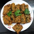 Bharati Kini's cooksnap of when they made खमंग, खुसखुशीत कोथिंबीर वडी (kothimbir wadi recipe in marathi).