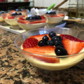 El cooksnap de ampalopez cuando hizo Vasitos de mousse de mango.