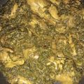 IQra Mehmood...'s cooksnap of when they made Palak Chicken (Spinach Chicken).