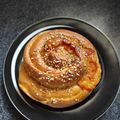 Cooksnap από Irene_Alex στη συνταγή Κουλούρια με γέμιση πίτσας (πιτσοκούλουρα) και τυροκούλουρα - αφρός!