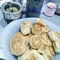 El cooksnap de Cami Spinelli cuando hizo Cuernitos de grasa.