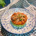 El cooksnap de Irene-Guirao cuando hizo Cómo hacer tartar de salmón de @HungFaiTopChef.
