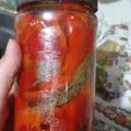 El cooksnap de carmen cuando hizo Morrones rojos en conserva.