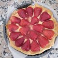 El cooksnap de Mari Carmen Sánchez Muñoz cuando hizo Tarta de hojaldre con fresas y crema pastelera.