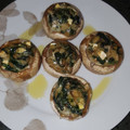 El cooksnap de maruji cuando hizo Champiñones rellenos con verdura y queso.