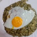 El cooksnap de Francisco Javier Ortiz Garcia cuando hizo Puré de espinaca con huevo frito o a la plancha.