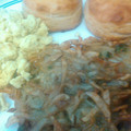 Brandi 's cooksnap of when they made My grandmother's latkes.
