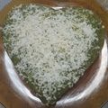 Cooksnap dari Lia Raya untuk resep Bolu kukus pandan 1 telur (all in one method)