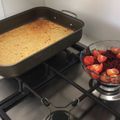 El cooksnap de natalia Cresseri cuando hizo Fainá de avena, cebolla y queso.