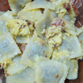 El cooksnap de Nat Alia cuando hizo Salsa carbonara.
