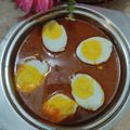 Sheenay Khan's cooksnap of when they made Aloo anday ka salan.