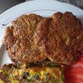 El cooksnap de Fer en la Cocina cuando hizo Hamburguesas caseras.