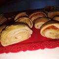 El cooksnap de Soledad Ferreira cuando hizo Rollitos de jamón y queso.