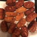 El cooksnap de Elena Adriana cuando hizo Croquetas de carne del cocido.