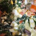 El cooksnap de Martha Nuñez cuando hizo Papitas con huevo.