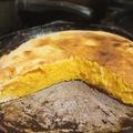 El cooksnap de Ayelen Moris cuando hizo Tarta de calabaza y queso.