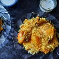 Sushmita Chakraborty's cooksnap of when they made অল্প তেলে কলকাতা স্টাইলে চিকেন বিরিয়ানি (kolkata style chicken biryani recipe in Bengali).