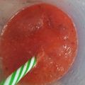 El cooksnap de Perla Peña cuando hizo Daikiri de frutillas.