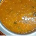 Yasha Shah's cooksnap of when they made Kerala style Mix veg sambar.