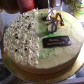 VivienK Cooksnap-ja, amikor elkészítette a(z) Őszibarack mousse torta receptet.