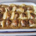 El cooksnap de Eva Jara Escanilla cuando hizo Albóndigas a la crema con queso gratinado.