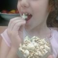 El cooksnap de Mirna Lucia cuando hizo Pochoclos como los del cine pero de colores🍿.