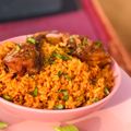 Ayshat Adamawa(U. Maduwa)'s cooksnap of when they made Palm oil Rice/ Native Rice.