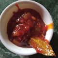 Anshi Seth का कुकस्नैप जब उन्होंने टमाटर की चटनी (Tamatar ki chutney recipe in hindi) बनाया था।