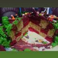 Cooksnap dari Dapur Mama Azka untuk resep Rainbow Checkerboard cake, edisi lebaran