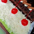 Cooksnap dari Indrias_ untuk resep Bolu Kukus Lapis Coklat Pandan