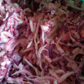 El cooksnap de Sergio Antúnez cuando hizo Coleslaw de Repollo Morado.
